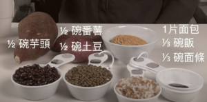 Carbohydrate portions (Video 2 - traditional Chinese)